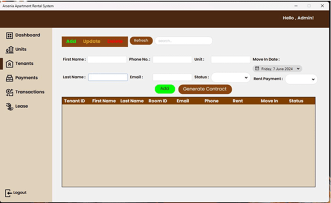 Apartment System - Settings